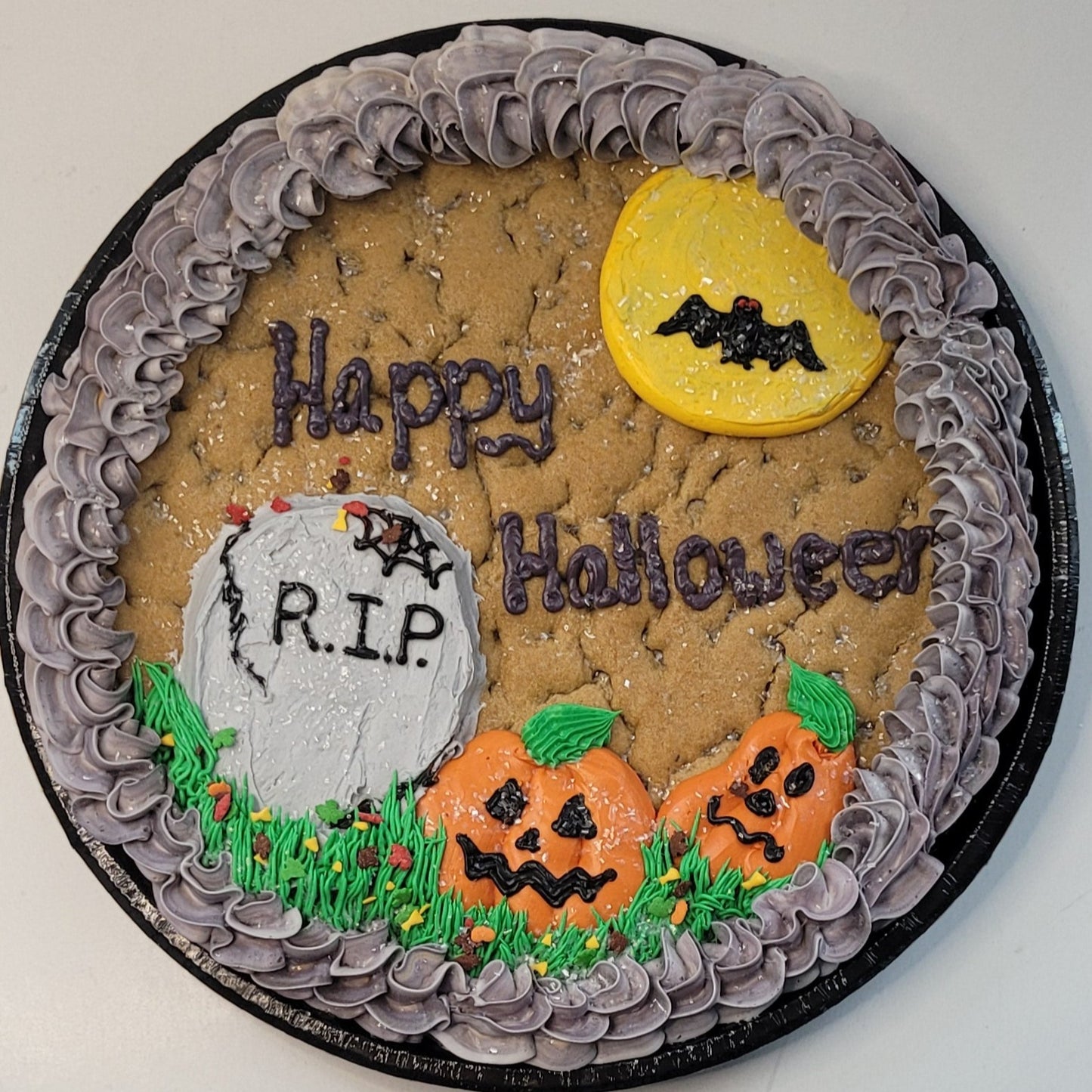 Happy Halloween Cookie Cake