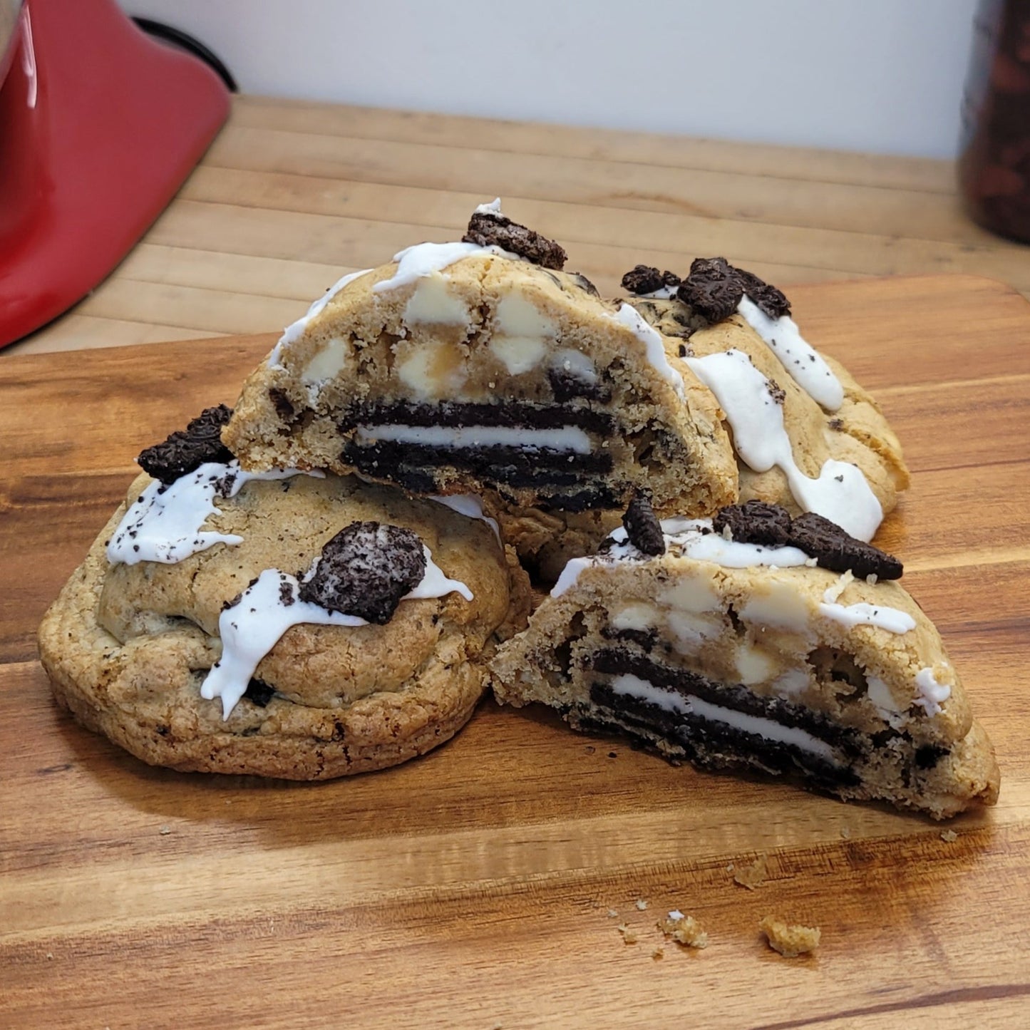Oreo Stuffed Cookies
