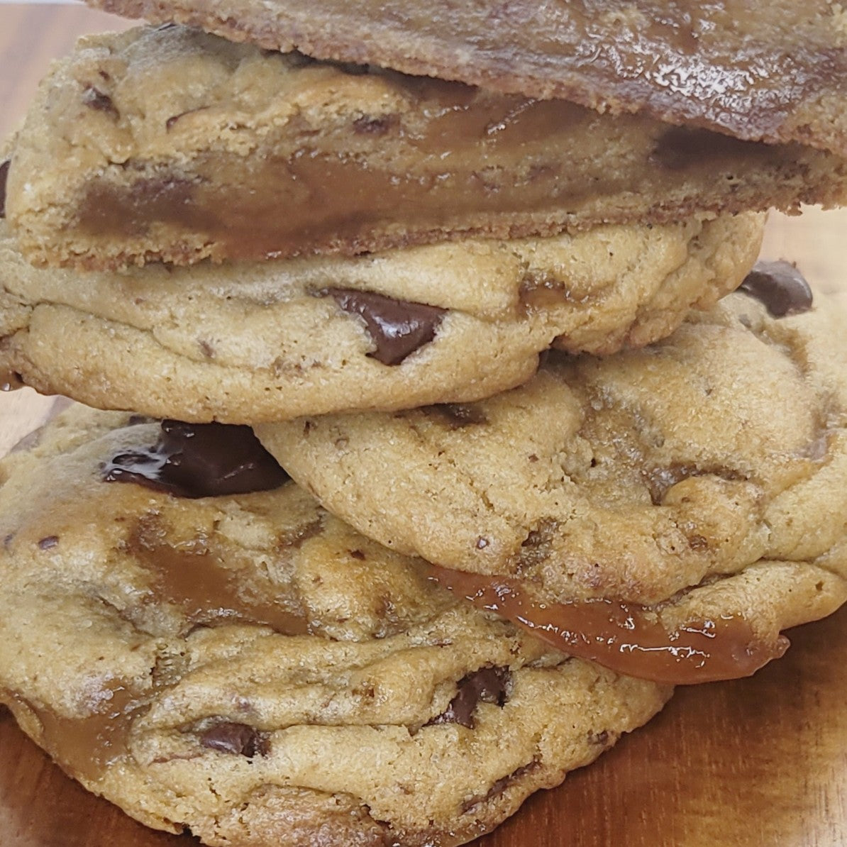 Toffee & Dark Chocolate Chunk Cookies