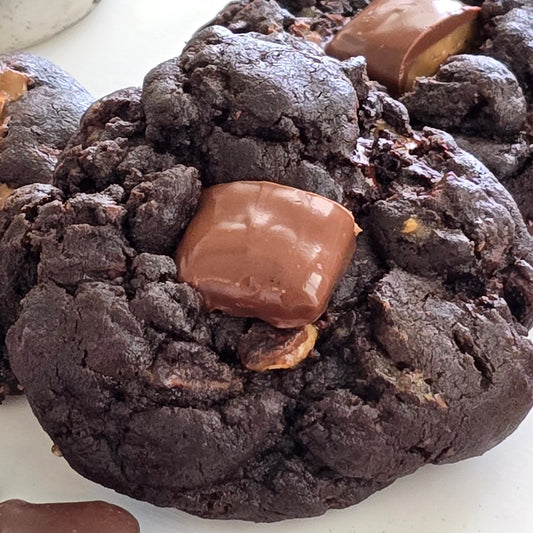 Chocolate Espresso Cookie with Toffee Candy