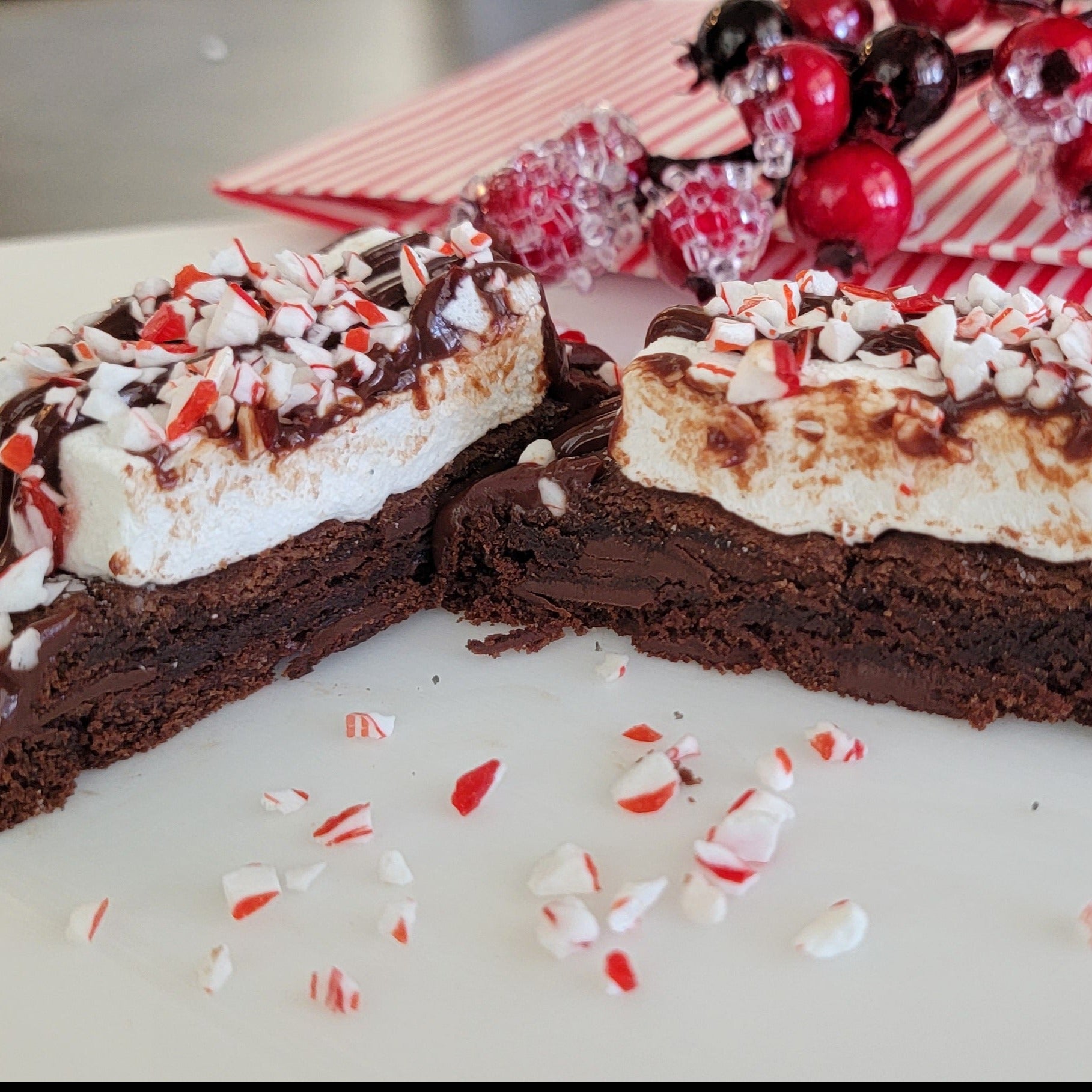 Peppermint Hot Chocolate Cookie