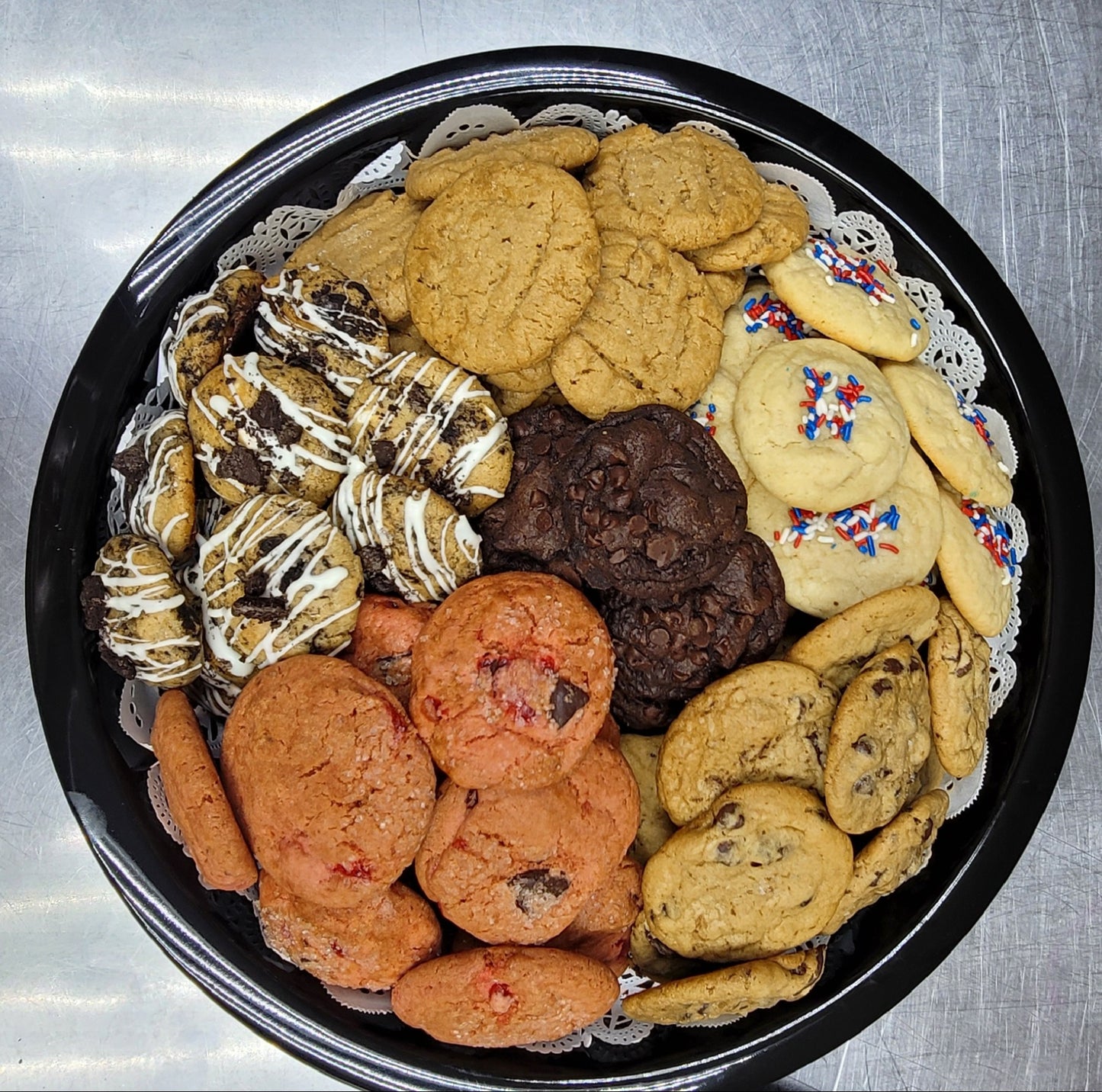 NEW Holiday Cookie Tray (party size) - SMALL