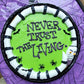 Beetlejuice Inspired Cookie Cake
