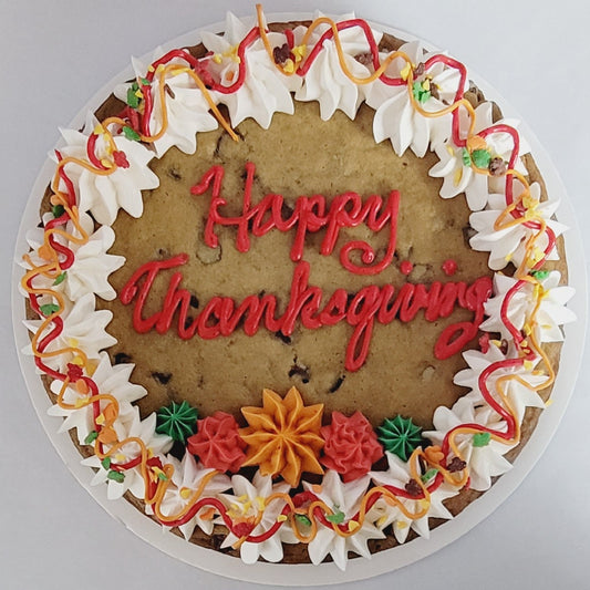 Thanksgiving Cookie Cakes