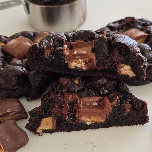 Chocolate Cookie with Toffee Candy