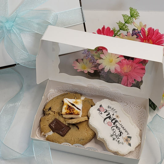 Mother's Day Sugar Cookie & Stuffed Cookie Gift Set