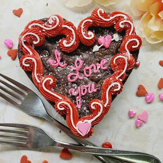 Valentine Heart Cookie Cakes 6-inch