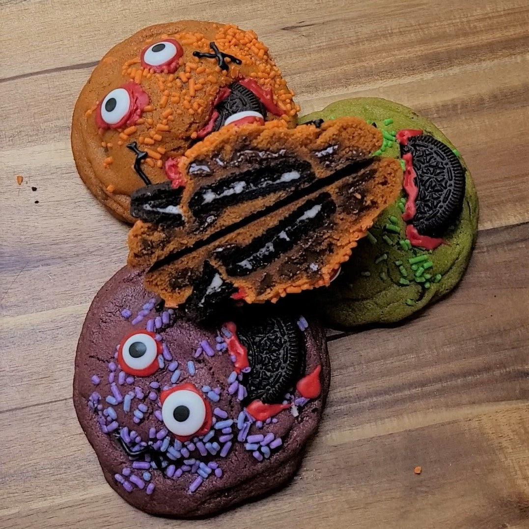 Oreo Monster Stuffed Cookies