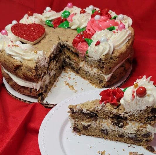 Valentine Sugar Cookie or Vintage Heart Cake 9-inch